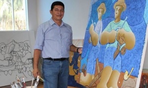 Homenagem ao pintor Sebastião Mendes (17/08/1966 - 08/10/2020) 