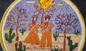 Bordado sobre o Cangaço